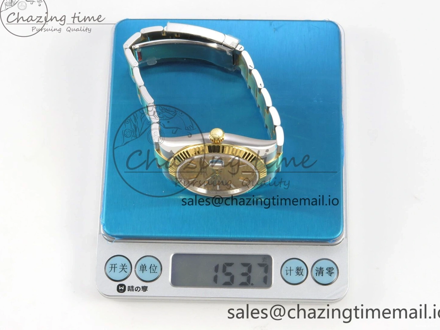 0521 DateJust 41 126333 SS YG ARF 1:1 Best Edition YG Texture Stick Dial on Oyster Bracelet SH3235 (Weighted) Efficient 209